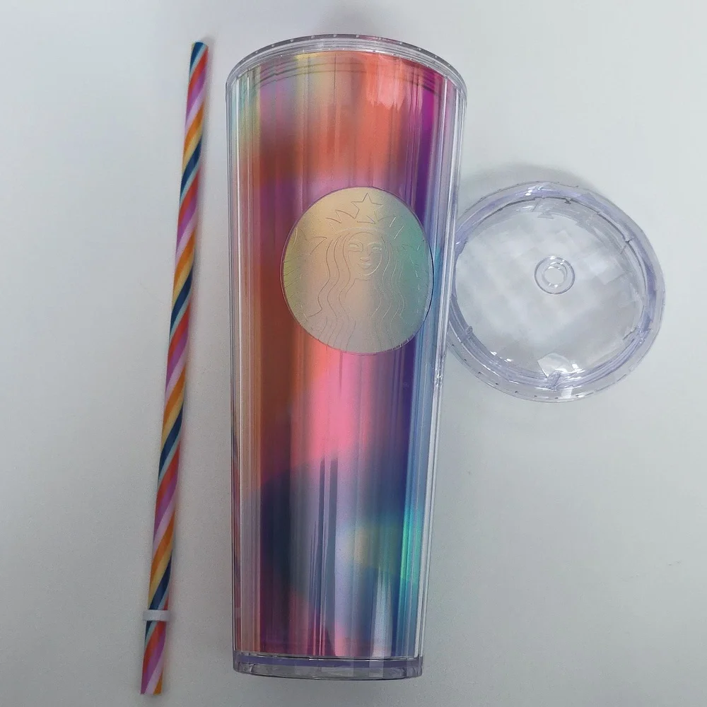 Starbucks rainbow kaleidoscope